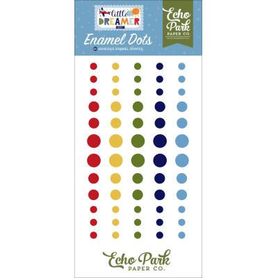 Echo Park Little Dreamer Boy - Enamel Dots